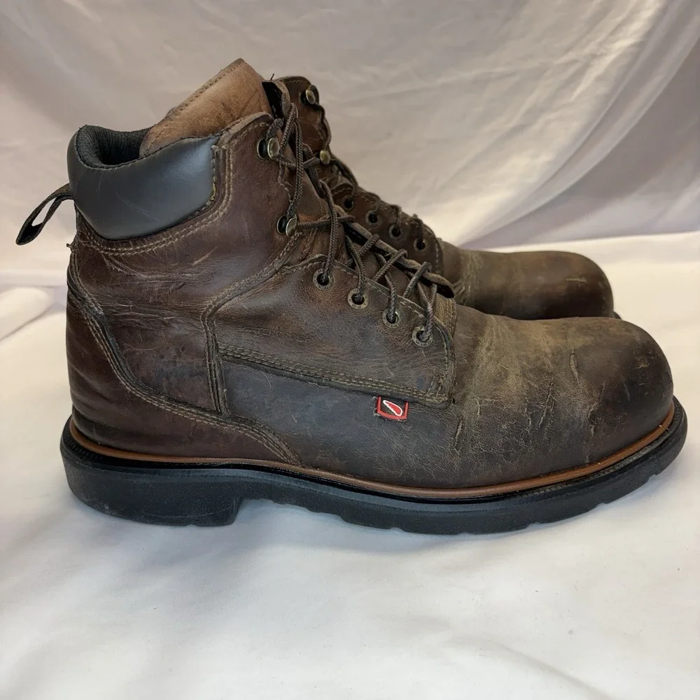 Red Wing 4215 Men Waterproof Boots‎ Steel Toe Genuine Leather Durable Size 11 D